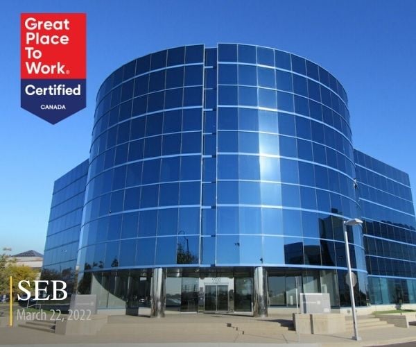 Great Place to work Certified Canada SEB 